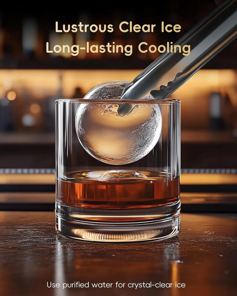 ❄️Instant Ice Maker:🧊 3 mins to cubes! Portable, quiet, perfect for parties ✨❄️